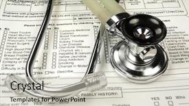  Presentation with physical therapy - Theme having physical therapy devices - stethoscope background and a soft green colored foreground