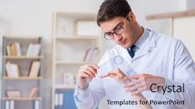  Presentation with patients - PPT layouts having physical therapy function - doctor checking patients joint flexibility background and a  colored foreground