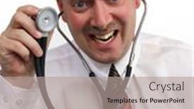  Presentation with physician - Presentation enhanced with physician-2 background and a  colored foreground