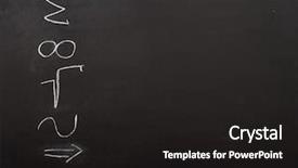  Presentation with mathematical physics - Amazing slide deck having physics equations - mathematical equation backdrop and a  colored foreground