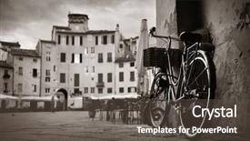  Presentation with italy - Amazing PPT layouts having piazza dell anfiteatro in lucca backdrop and a  colored foreground