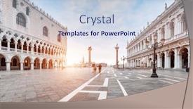  Presentation with venice - Slide deck enhanced with piazza-san-marco-and-palazzo and a lemonade colored foreground