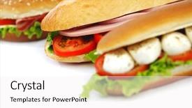  Presentation with tomato tissue culture - Slides with influenza - pediatrician medical exam pharynx background and a gray colored foreground.