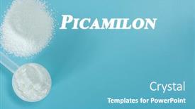  Presentation with cognitive function - PPT theme featuring picamilon-nootropics-or-smart-drugs background and a teal colored foreground