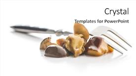  Presentation with marinated pickles variety preserving jars - Slides having pickled mushrooms marinated boletus isolated background and a  colored foreground