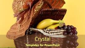  Presentation with picnic - Theme having football field on stadium background background and a yellow colored foreground