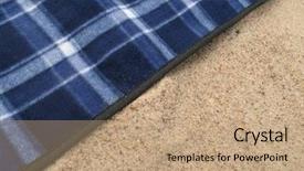  Presentation with picnic - PPT theme with picnic on the beach background and a  colored foreground