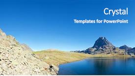  Presentation with france - Audience pleasing PPT theme consisting of pics - midi dossau peak reflected backdrop and a  colored foreground