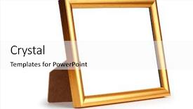  Presentation with album - Amazing slide set having picture frame isolated backdrop and a white colored foreground