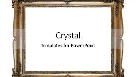  Presentation with picture frame - Beautiful presentation theme featuring picture frame with clipping path backdrop and a white colored foreground