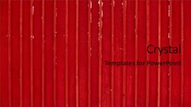  Presentation with wood and sparkle - Presentation theme featuring picture made of colored wood background and a crimson colored foreground