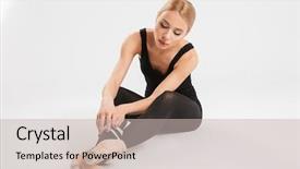  Presentation with lactation young woman breastfeeding - Colorful theme enhanced with picture of a amazing young backdrop and a  colored foreground