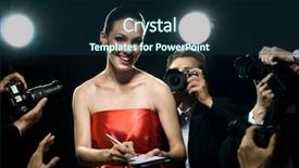  Presentation with shooting star - PPT theme having view of nice modern iron on ironing board note shallow depth of field background and a lemonade colored foreground