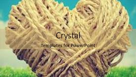  Presentation with effect - Presentation theme consisting of clean air - simple blue sky background and a teal colored foreground