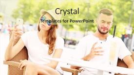  Presentation with marathon hd picture - Audience pleasing presentation theme consisting of business asian women smiling in modern cafe shop blur background people backdrop and a light gray colored foreground