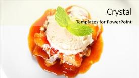  Presentation with white gold picture of wedding - Slide deck having concrete wall and floor with fire hydrant in perspective view background and a sky blue colored foreground