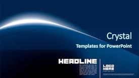  Presentation with futuristic - Presentation theme consisting of picture of futuristic background design and layout background and a navy blue colored foreground