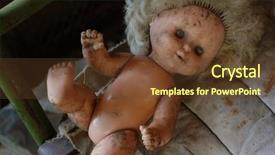  Presentation with poverty - PPT theme enhanced with picture of poverty old dirty background and a  colored foreground