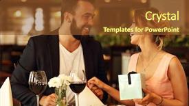  Presentation with dating violence - Beautiful presentation featuring picture of romantic couple dating backdrop and a tawny brown colored foreground