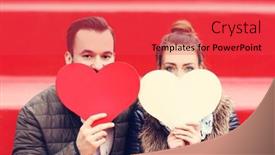  Presentation with hearts - 