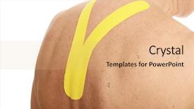  Presentation with special education hearing impairment - Colorful theme enhanced with picture of special physio tape backdrop and a  colored foreground