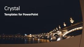  Presentation with hungary - Slides featuring picture-of-the-margaret-bridge background and a wine colored foreground