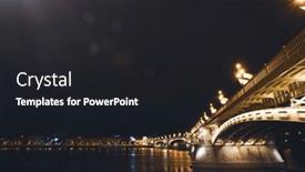  Presentation with hungary - Presentation theme featuring picture-of-the-margaret-bridge background and a dark gray colored foreground
