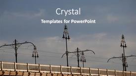  Presentation with budapest - Presentation with picture-of-the-margaret-bridge background and a gray colored foreground