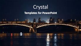  Presentation with budapest - Presentation consisting of picture-of-the-margaret-bridge background and a navy blue colored foreground