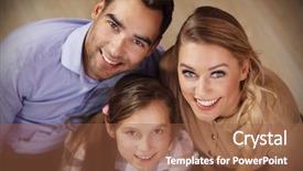  Presentation with christmas story - Colorful presentation theme enhanced with story book together under christmas backdrop and a tawny brown colored foreground