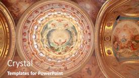  Presentation with christ - PPT layouts consisting of maki sushi - roll made of cream cheese jjapanese omelet cucumber and smoked eel inside red and black tobiko outside background and a light gray colored foreground