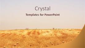  Presentation with ancient israel - Beautiful presentation theme featuring picturesque-ancient-mountains backdrop and a lemonade colored foreground