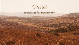  Presentation with ancient israel - PPT theme consisting of picturesque ancient mountains about the dead sea in israel background and a cream colored foreground