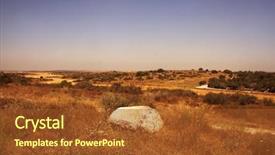  Presentation with ancient israel - Beautiful slide set featuring picturesque ancient mountains about the dead sea in israel backdrop and a tawny brown colored foreground