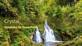  Presentation with journey - Slide deck having picturesque-black-forest-magnificent-high background and a tawny brown colored foreground