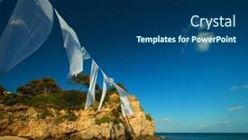  Presentation with zakynthos - Audience pleasing PPT theme consisting of picturesque-cameo-island-in-agios backdrop and a ocean colored foreground