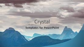  Presentation with landscapes of savanna serengeti tanzania - Slide deck consisting of picturesque-landscapes-of-northern-norway background and a light gray colored foreground