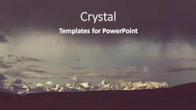  Presentation with rocky - PPT layouts having picturesque-mountains-of-alaska background and a dark gray colored foreground