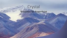  Presentation with rocky - PPT layouts enhanced with picturesque-mountains-of-alaska background and a light blue colored foreground