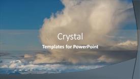  Presentation with rocky - Presentation with picturesque-mountains-of-alaska background and a coral colored foreground