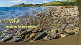  Presentation with county cork - Slide deck consisting of picturesque-view-from-whiddy-island background and a tawny brown colored foreground