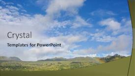  Presentation with hawaii - Amazing PPT layouts having picturesque-view-of-hawaii-island backdrop and a light blue colored foreground