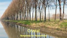  Presentation with belgium - Cool new PPT theme with picturesque view on the damse vaart canal in the village of damme near bruges in belgium backdrop and a violet colored foreground