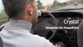  Presentation with car speeding - Amazing PPT layouts having picutre of tuning cars speeding backdrop and a dark gray colored foreground