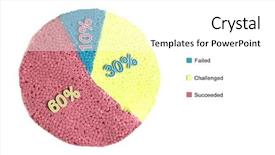  Presentation with colorful - Presentation theme with piece graph pie - colorful chart isolated on white background and a white colored foreground