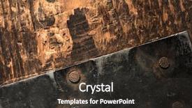  Presentation with old black men - Slides enhanced with piece of fastening iron nail background and a dark gray colored foreground