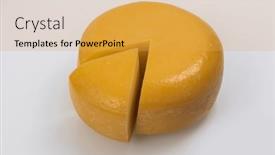  Presentation with white cheese - 