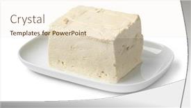  Presentation with silk - Cool new presentation design with piece-of-fresh-white-silk backdrop and a cream colored foreground