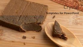  Presentation with shrimp - Amazing presentation theme having piece-of-shrimp-paste-close backdrop and a coral colored foreground