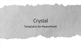  Presentation with torn paper - Amazing slides having piece of torn paper backdrop and a light gray colored foreground